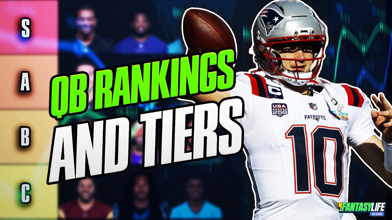 Tier Ranking the Top 24 Quarterbacks for 2026 Fantasy Football